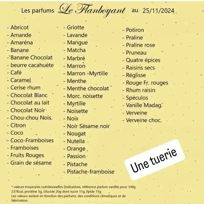 Image of Le flanboyant