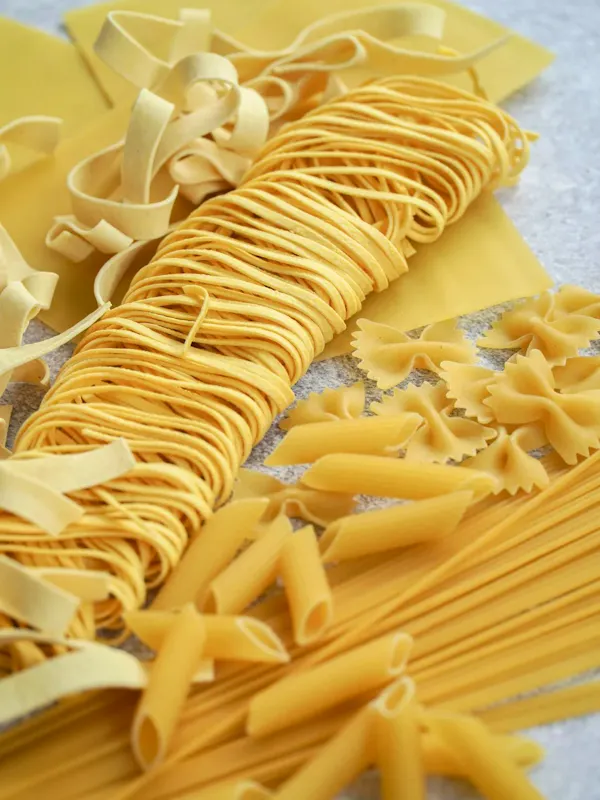 Tutte le nostre paste, lasagne, cannelloni e pizze sono 100% senza glutine!