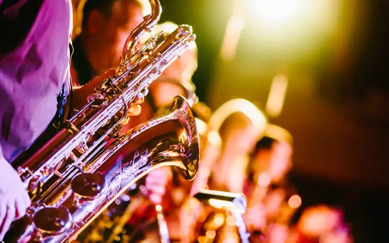 person playing saxophone | Photo by Jens Thekkeveettil, on https://unsplash.com/@jensth?utm_source=centralapp&utm_medium=referral