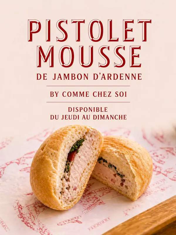 Collaboration Pistolet Original X Comme Chez Soi Collaboration Pistolet Original X Comme Chez Soi