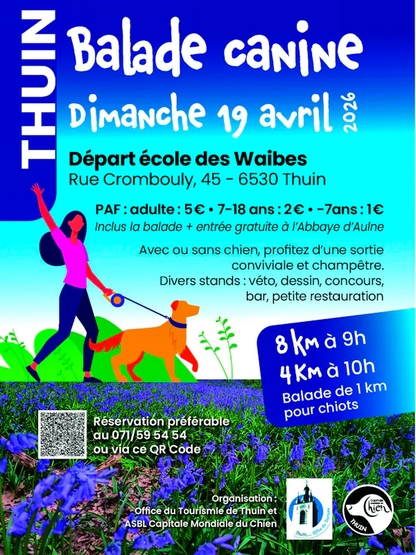 Balade canine 4 et 8 km