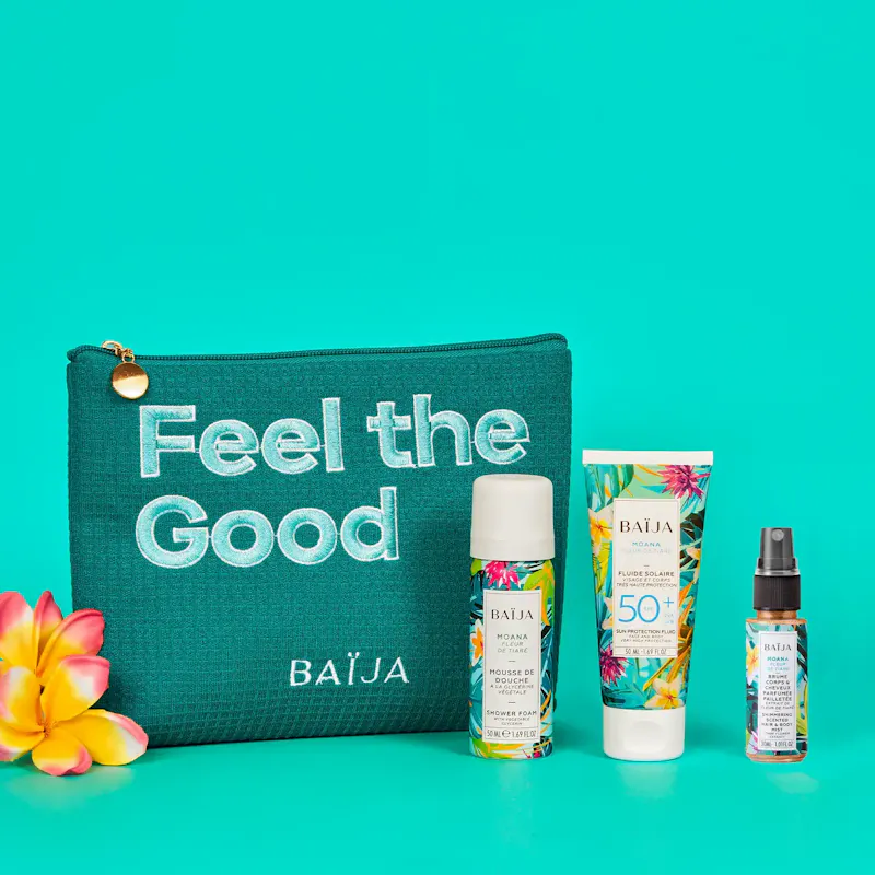 Coffret solaire Moana • TROUSSE FEEL THE GOOD Coffret solaire Moana • TROUSSE FEEL THE GOOD
