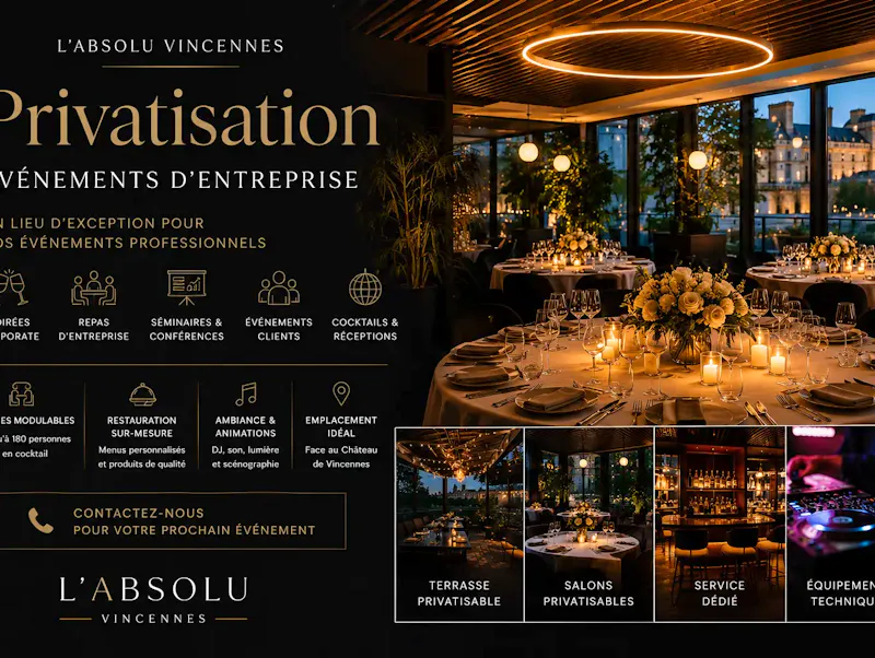 Photo de  RESTAURANT ABSOLU VINCENNES
