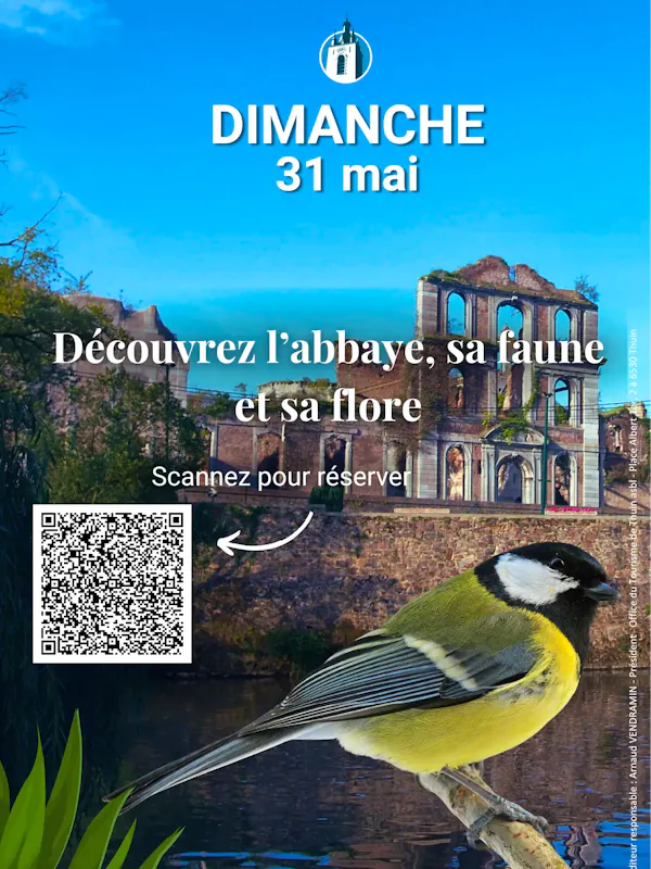 Découvrez l'Abbaye, sa faune et sa flore