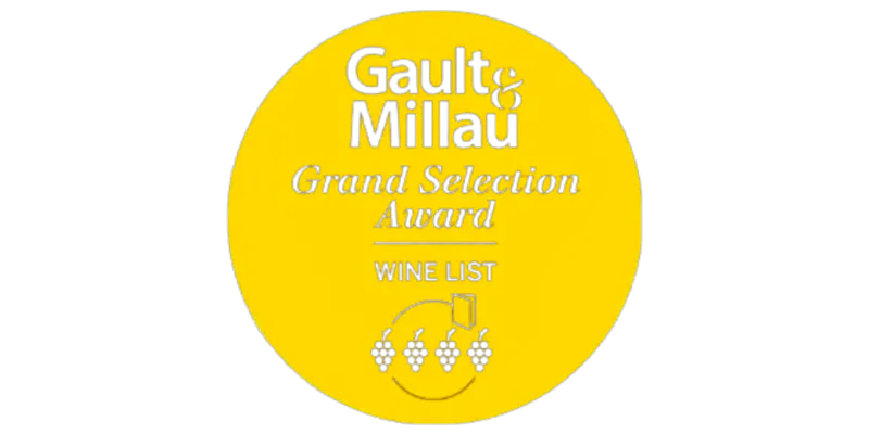 Gault & Millau Grand Selection Award - Wine List Gault & Millau Grand Selection Award - Wine List