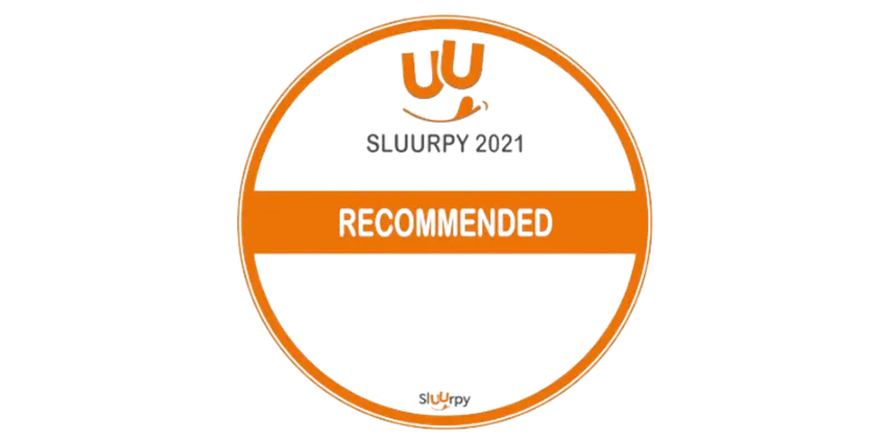 Recommended by Sluurpy 2021 Recommended by Sluurpy 2021
