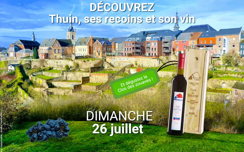 Découvrez Thuin, ses recoins et son vin
