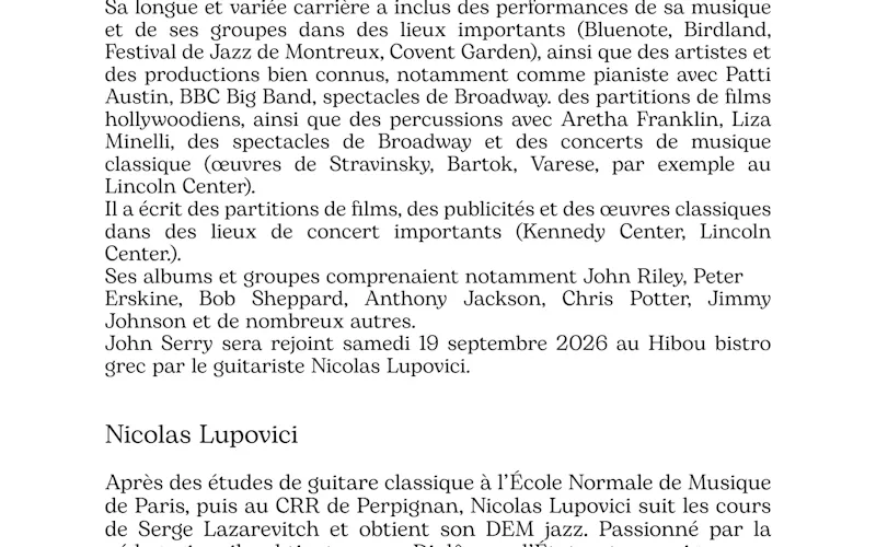 Image of Hibou Bistro Grec