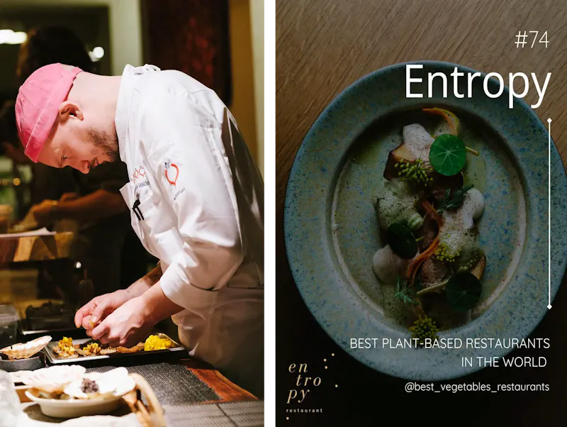 Een intuïtieve en duurzame plantaardige keuken met gedurfde food- & drinkpairings.
Een creatieve, verantwoorde zintuiglijke ervaring in Brussel.