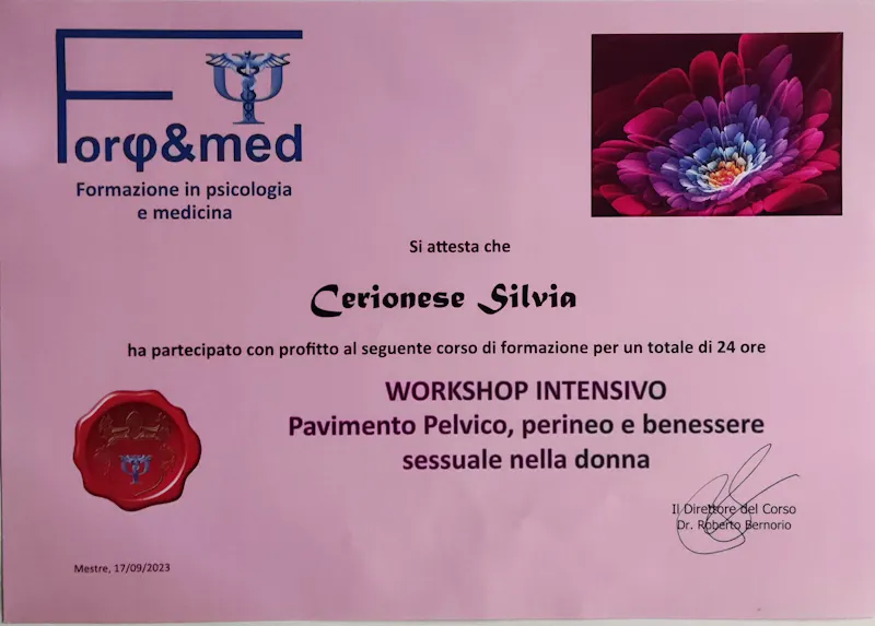 Foto di Silvia Cerionese - Fisioterapista 