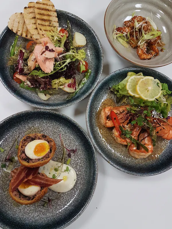 Try out our signature food menu