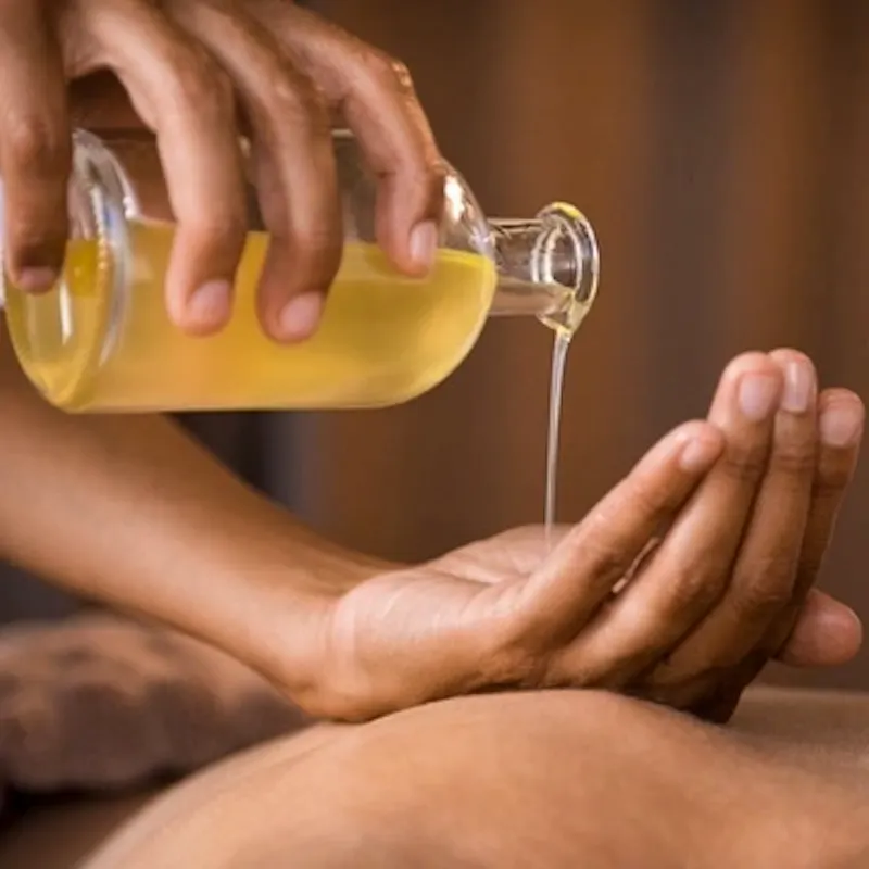 Massage Huiles Chaude