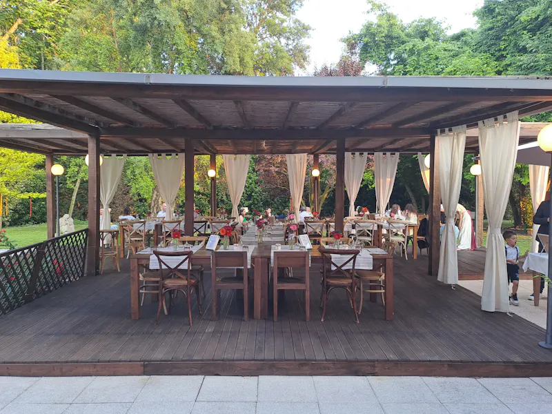 Gazebo/esterno Ristorante privato-tempo permettendo