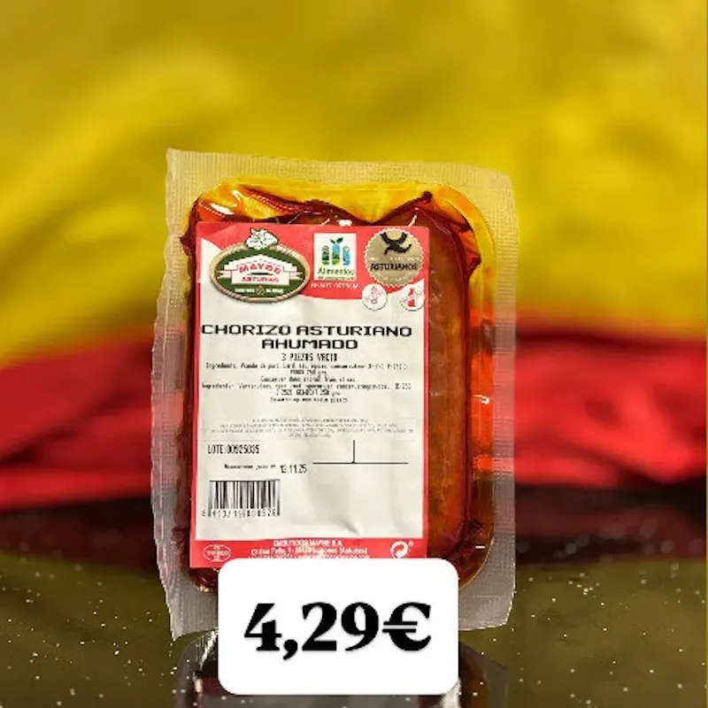CHORIZO ASTURIANO DULCE X 3