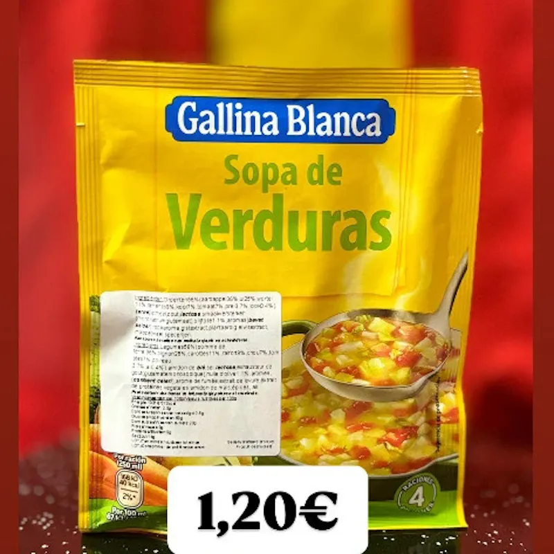 SOPA DE VERDURAS