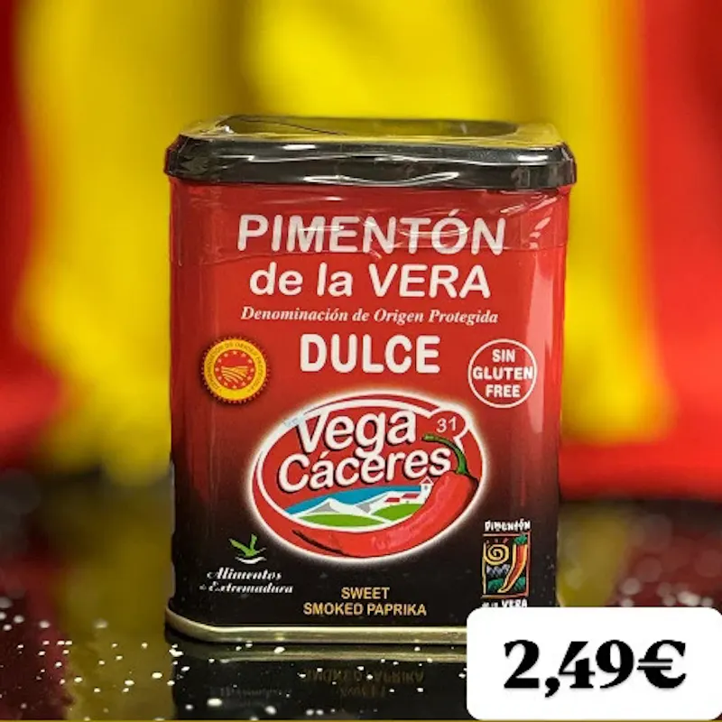 PIMENTON DE LA VERA DULCE 75 GR.