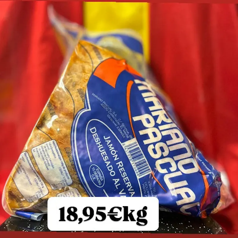 JAMÓN SEGOVIA 14 MESES DESHUESADO MEDIOS
