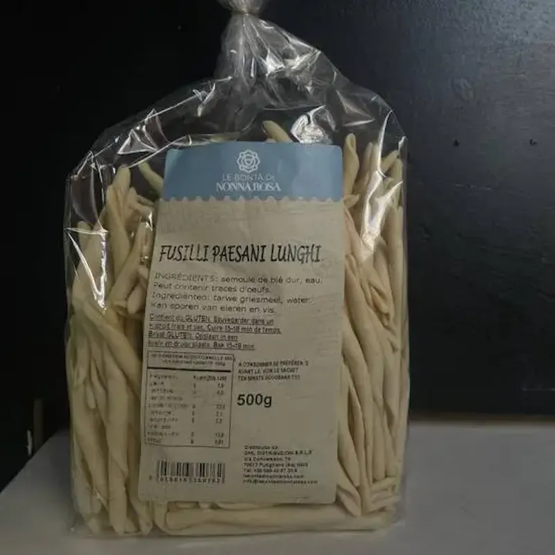 Fusilli paesani lunghi