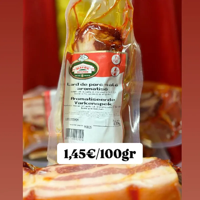 PANCETA ADOBADA(LARD DE PORC SALE AROMATISE)