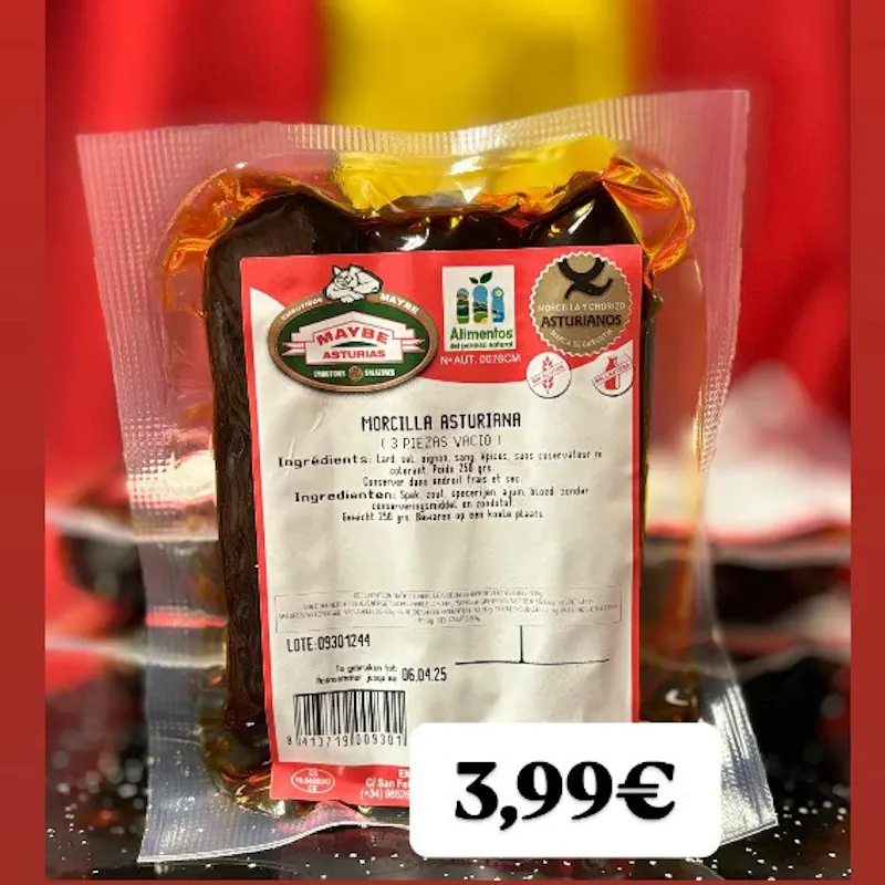 MORCILLA ASTURIANA X 3