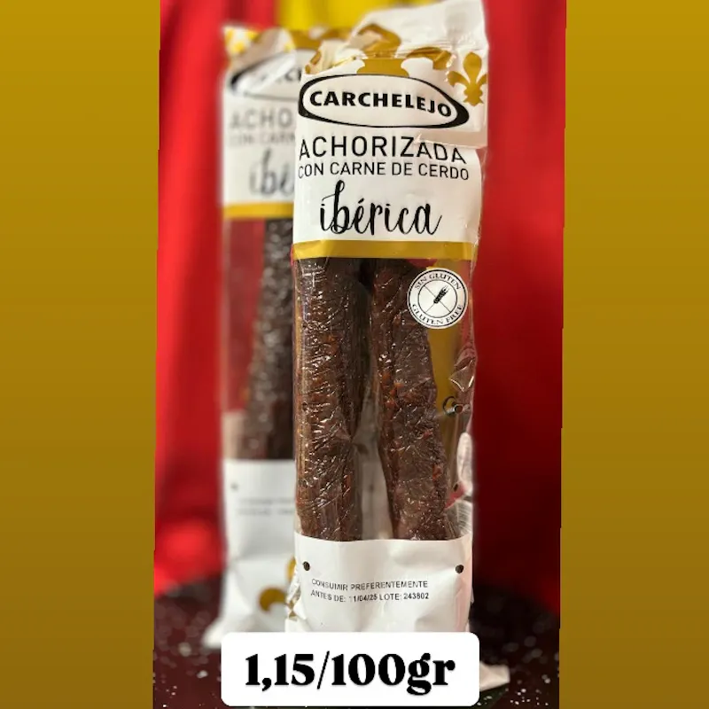 MORCILLA ACHORIZADA IBÉRICA