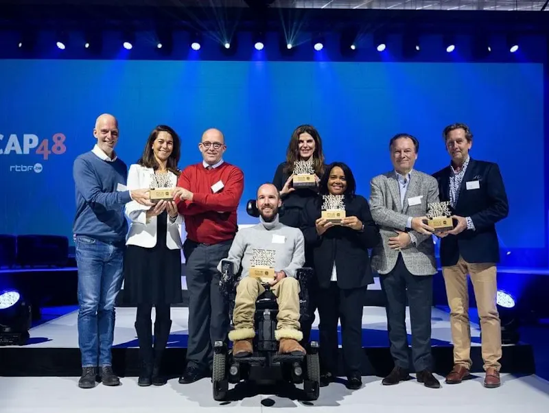 We are proud to announce that our restaurant 'La Rose Blanche' has won the 2024 Citizen Enterprise Award, presented by Cap48 and RTBF.