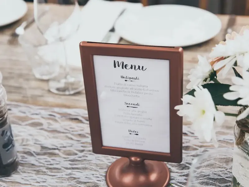 Menu resto Menu resto