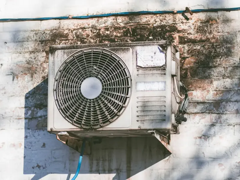 white air condenser unit | Photo de Vladislav Nikonov, sur https://unsplash.com/@memtor?utm_source=centralapp&utm_medium=referral