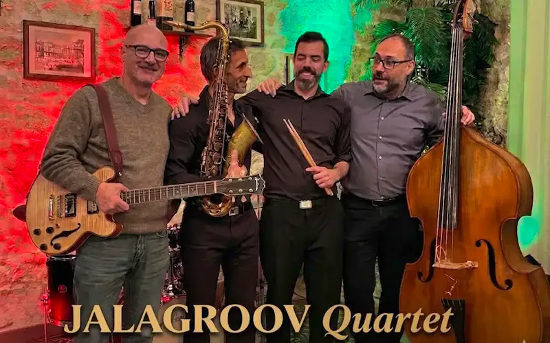 Jalagroov 4tet - Jazz, Latin & Groove Jalagroov 4tet - Jazz, Latin & Groove